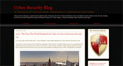 Desktop Screenshot of cyber-security-blog.com